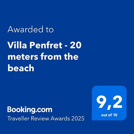 Villa Penfret - 20 Meters From The Beach Ile-Tudy Экстерьер фото